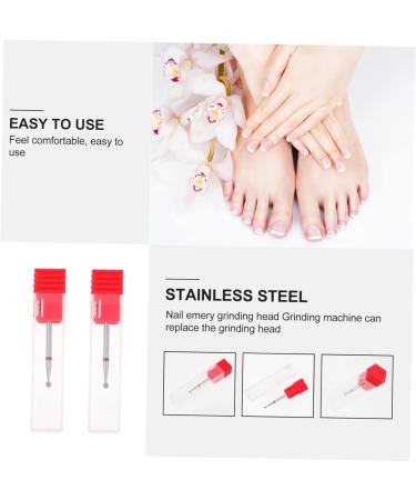 FOYTOKI for sanding head manicure wisking tool electric acrilic nails kit ceramics tools nail drill bits replacement nail drill heads pedicure drill bit nail drills nail care tools suite - Buy Online on SooperMarket.com