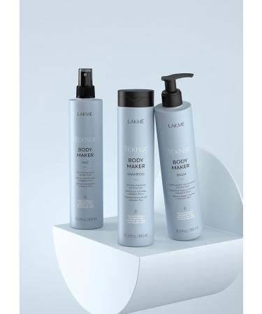 Lakme Teknia Body Maker Shampoo | Volumizing Shampoo for Fine Hair | Vegan Paraben-free Hair Thickening Shampoo (300 ml) 300 ml (Pack of 1) - Buy Online on SooperMarket.com