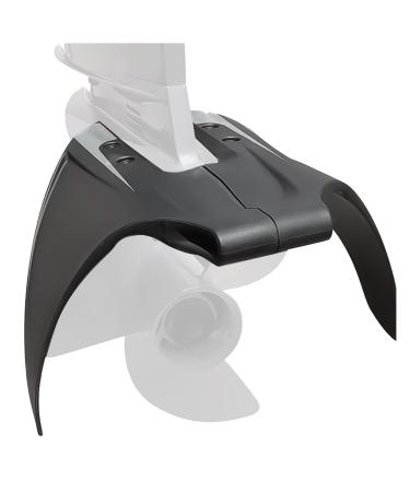 Five Oceans Hydrofoil, Hydrofoil for Outboard Motor, Hydro-Stabilizer Fins for Outboards and Stern Drive, for Motors at a Horsepower Range of 40-250HP, Black - FO4469