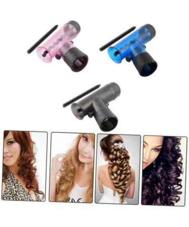 rollers hair curlers curl hair dryer blow dryer cover hair dryer nozzle tool curls diffuser 21.5*16*6.3cm Blue - Buy Online on SooperMarket.com