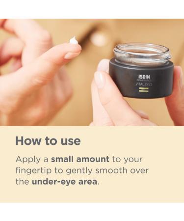 ISDIN Isdinceutics Vital Eyes - Night Eye Cream with Melatonin and Cooling Applicator - Buy Online on SooperMarket.com