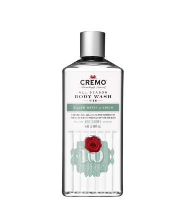 Cremo All Season Body Wash No. 10 - Silver Water & Birch | 16 fl oz (473 ml) - Refreshing Clean & Moisturizing - Buy Online on SooperMarket.com