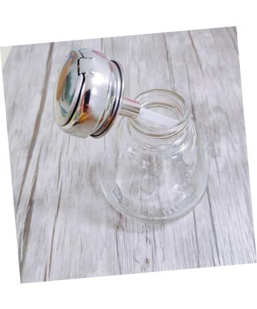 minkissy Push down Lotion Makeup Remover Dispenser Travel Bottle Nail Polish Remover Bottle Pumping Bottle Pumping Container Beauty Tool Crystal Liquid Solvent To Pump Water - Buy Online on SooperMarket.com