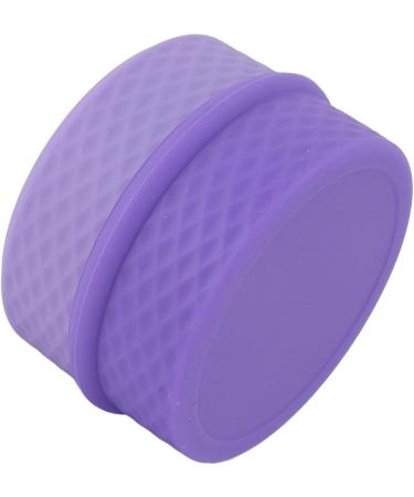 Travel Silicone Makeup Containers Trinkets Pills Silicone Cream Jars with Spoon Leakproof Portable for Outdoor (Purple) - Buy Online on SooperMarket.com