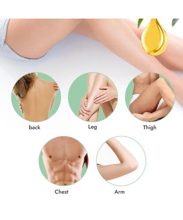 Buy Wachtrone Soft Wax Cartridge | Handwax Hair Removal Cream - Mild Texture Low Melting Point & Fragrant - Perfect for Arms Back Legs & Armpits - Buy Online on SooperMarket.com