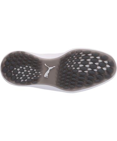 PUMA Men's Ignite Fasten8 Golf Shoe 10.5 - Quiet Shade/Gold/Puma Black - Buy Online on SooperMarket.com