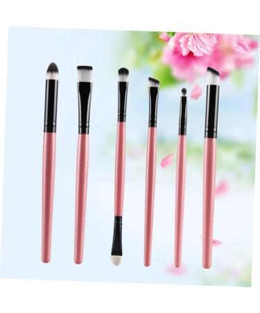 FOMIYES 6pc Set Makeup Brush Cosmetics Brush Eye Shadow Brush Portable - Buy Online on SooperMarket.com