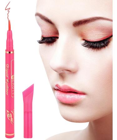 1/12 Colors Liquid Eyeliner Set Eyeliner Set Pigmented Rainbow Colorful Neon Eyeliner Pencil Waterproof Eye Shadow Pencil Long Lasting Wingtail Eyeliner for Mom Wife Girlfriend 09# - Buy Online on SooperMarket.com