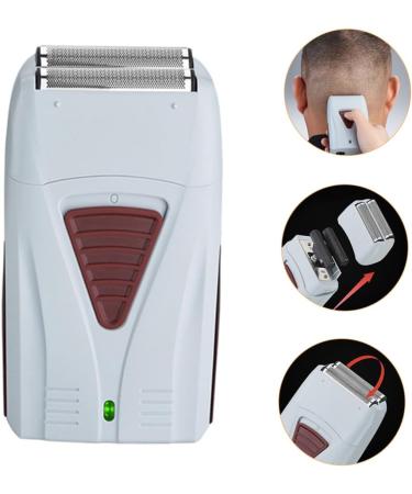 Angoily Rechargeable Electric Shaver & Nose Hair Trimmer for Men - Portable Travel Beard Trimmer - Buy Online on SooperMarket.com