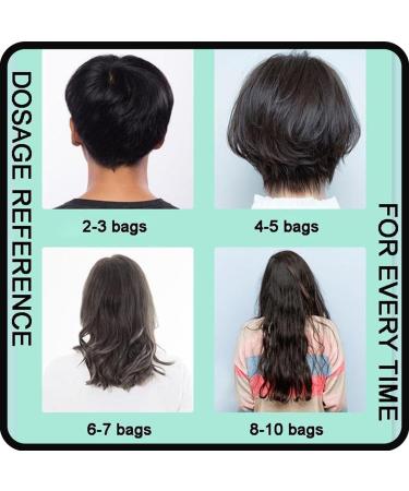 Eqtinfloato Plant Extract Hair Tinting Cream - Non-Damaging Korean Bubble Dye Shampoo - 30ml x 10 Packs (Coffee) - Shop Internationally - Buy Online on SooperMarket.com