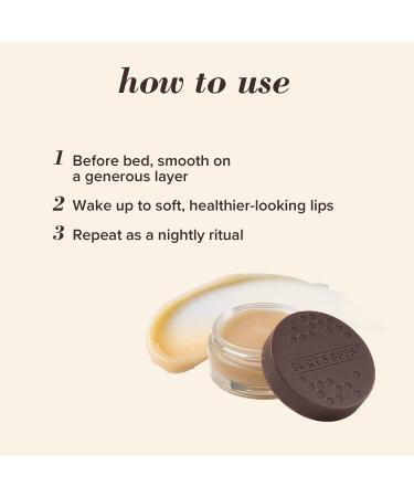 Burt's Bees Lip Balm & Lip Treatment Set - Overnight Intensive Care & Conditioning Scrub - 0.50 oz (Pack of 1) - Buy Online on SooperMarket.com