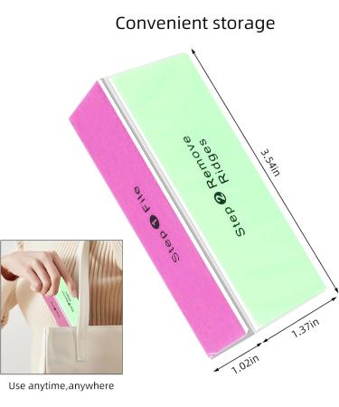 SKYPIA 6 Pack 4 Way Nail Buffer Block - Professional Nail Files for Smooth Buff & Shine - International Shipping - Buy Online on SooperMarket.com