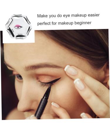 Eyeliner Stencil 6 in 1 Eyeline Guide Template Cat Liner Makeup Tool for Eyes Beauty - Buy Online on SooperMarket.com