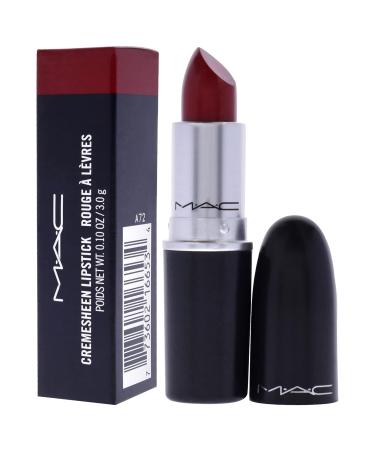 MAC Cremesheen Lipstick - Brave Red 0.1 oz - Women's Lipstick - Buy Online on SooperMarket.com