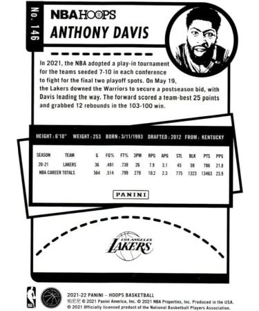 Los Angeles Lakers 2021-2022 Hoops Team Set with LeBron James - Factory Sealed - Buy Online on SooperMarket.com