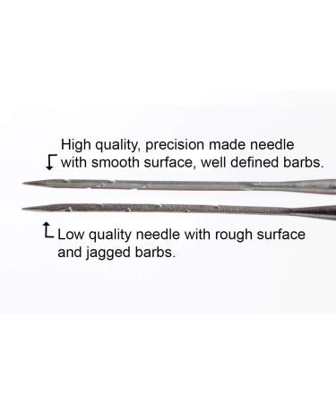 German Made Precision Felting Needles Set - 6 Pack Sampler (2/ea) - 36 Star, 38 Star, 40 Spiral Gauges - Essential Tools for Wool Felting - Beginner to Expert - Buy Online on SooperMarket.com