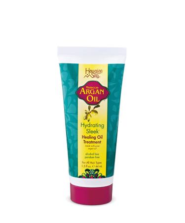 Hawaiian Silky Argan Oil Hydrating Sleek Healing Oil Treatment 1.5 Oz