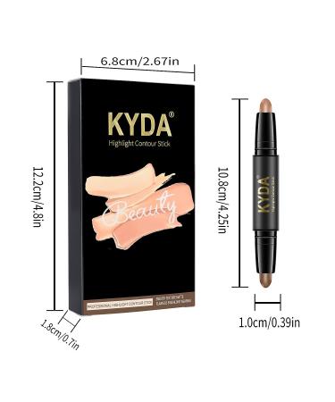 FREEORR 8 Colors Cream Contour Stick & Concealer - Full Coverage, Smooth Glide - 4 Pcs Highlighting & Shading Sticks - Buy Online on SooperMarket.com