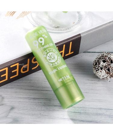 Long Lasting Lip Gloss Aloe Vera Moisturizing Color Changing Lip Balm Gloss Lipstick Beauty Tool - Buy Online on SooperMarket.com