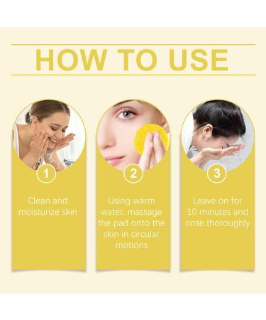 Turmeric Kojic Cleansing Pads Resurfacing Pads for Face & Body Turmeric Kojic Exfoliatings Cleansing Pads Balances Skin Oil And Water Fades Dark spots Fades Discoloration Facial Spon - Buy Online on SooperMarket.com