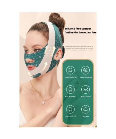 V-Line Face Lift Band - Facial Slimming & Lifting Strap for Men & Women | Anti-Sagging Chin Support for Defined Jawline & Wrinkle Reduction (Coffee - Buy Online on SooperMarket.com