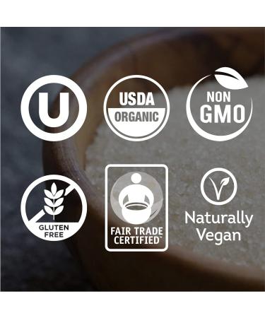 Organic Cane Sugar 10 lb - Fair Trade, Non GMO, Gluten Free - Buy Online on SooperMarket.com