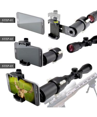 Starboosa Rifle Scope Mount Camera Adapter - Capture Hunting Moments with Smartphone Camera Adapter - Buy Online on SooperMarket.com