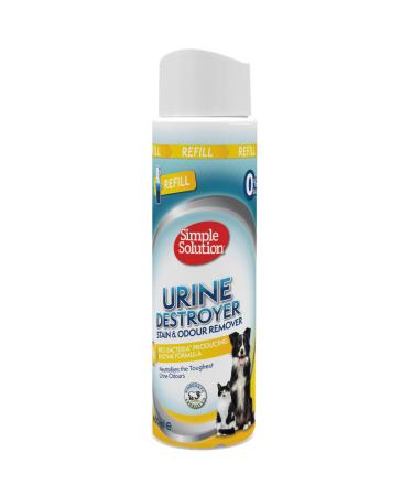 Simple solution new spray technology |Urine destroyers refill animal stain and odor removers with trial-cleaning power- 400ml
