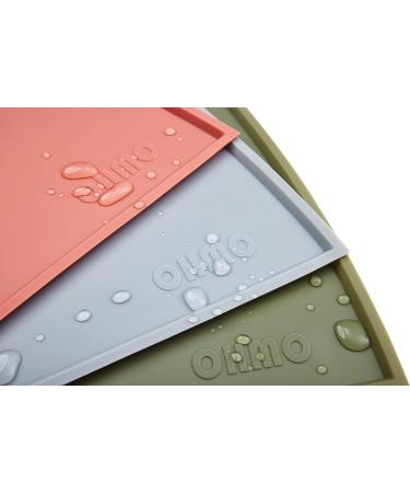Ohmo Non-Slip Bowl Pad for Small Dogs & Cats | Waterproof Silicone Feed Pad - Camouflage Green (52x30cm) - Buy Online on SooperMarket.com