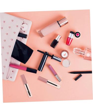 HAPINARY 40 Pcs Mascara Tube Makeup Sample Jars Portable Brush Brow Tube Abs Pink - Buy Online on SooperMarket.com