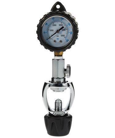 Scuba Choice Scuba Diving Yoke Tank Pressure Checker 5000 PSI 350 BAR