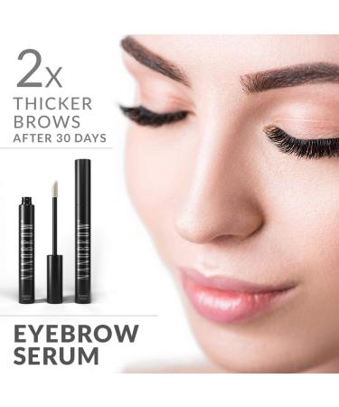 Nanobrow Eyebrow Serum 5ml - Night Serum for Thickening and Strengthening - Buy Online on SooperMarket.com