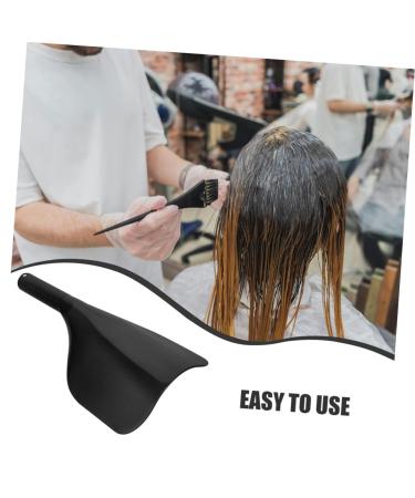 2pcs Hair Mask Cover Hair Sprays Hairspray Masks Haircut Mask Protector Hair Cutting Protector Barber Mask Hair Spray Protective Black Plastic - Buy Online on SooperMarket.com