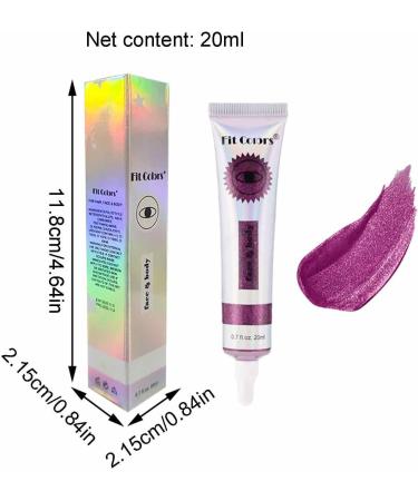 Shimmer Liquid Eyeshadow | High Color Rendering Cream Eye Shadow - Professional Makeup Cream Eyeshadow Primer Kit for Women and Girls Puchen 07 - Buy Online on SooperMarket.com