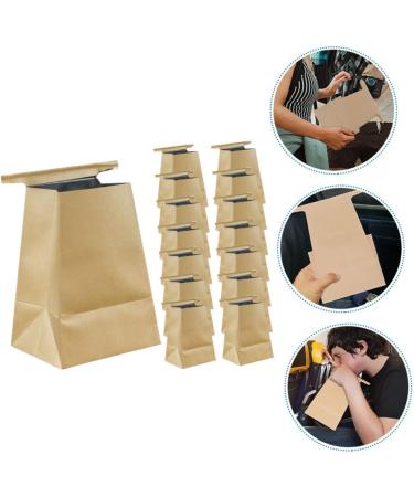 15pcs Kraft Paper Vomit Bags | Light Brown Mini Trash Bags for Travel - Buy Online on SooperMarket.com