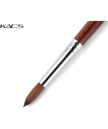 Kads 100% Sable Kolinsky Paint Brush Set - Professional Red Sable Filbert Brushes for Watercolor & Oil Painting (12#) - International Shipping Available - Buy Online on SooperMarket.com