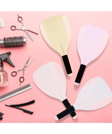 WSERE 5 Pieces Professional Hair Barber Salon Mask Shield  Plastic Hairdressing Haircut Face Protector Mask  Reusable Face Spray Shield Protect Styling Tools  Random Color Hairspray Shield for Face - Buy Online on SooperMarket.com