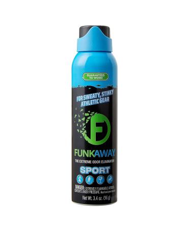 FunkAway Sport Aerosol Spray 3.4 oz & Dr. Scholl's Probiotic Foot Spray 4oz - Odor Eliminator for Shoes and Sports Gear - Buy Online on SooperMarket.com
