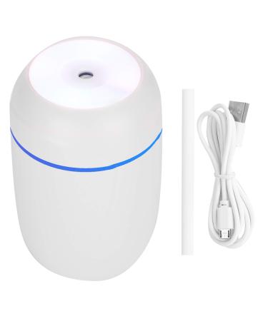 Essential Oil Diffuser USB Charging Portable Cool Mist Humidifier for Essential Oils Home Office(White)
