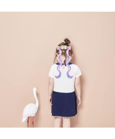 Hair Accessories for Girls Bulk Unicorn Wigs for Hair Extensions Clips 3PCS - Buy Online on SooperMarket.com