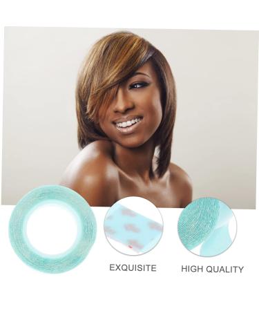 Mikinona 4 Rolls Wig Double Sided Tape Hair Extension Extension Supplies Adhesive Strips for Hair Extension Hair Extension Accessories Waterproof Wig Tape Hair Extension Holder medium Blue - Buy Online on SooperMarket.com