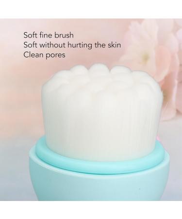 Deep Cleansing Dual Face Brush | Blackhead Removal & Exfoliating Massage Tool | Silicone | Travel-Friendly Beauty Essential - Buy Online on SooperMarket.com