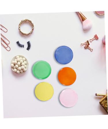 15 Pcs Grafting Eyelash Spacer & Glue Tray - Creative Glass Holder for Eyelash Extensions - 4.4x4.4cm - Buy Online on SooperMarket.com