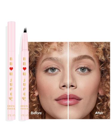 Micro 4 Point Eyebrow Pen - Ultra-Fine Waterproof Brow Tint Sweat-Resistant & Long-Lasting High Pigment Eyebrow Pencil (5#) | International Shipping Available - Buy Online on SooperMarket.com
