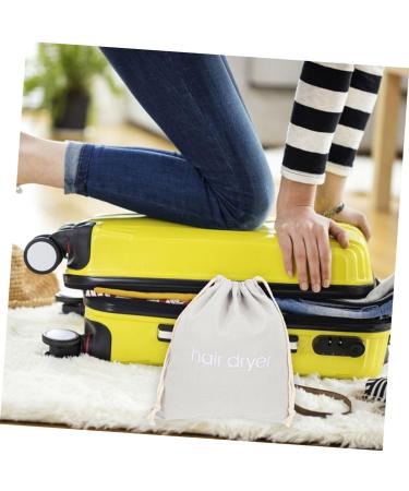 BELLIFFY 2pcs Hair Dryer Storage Bag Blowdryer Drawstring Packing Bag Anti-scratch Bags Storage Bags Fabric - Buy Online on SooperMarket.com