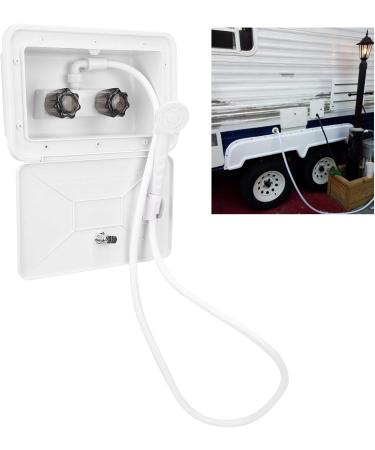 RV Outdoor Water Tap - Space-Saving Multifunctional & Locking Water Flow Control for Easy Cleaning of Sports Equipment & Boats - Buy Online on SooperMarket.com