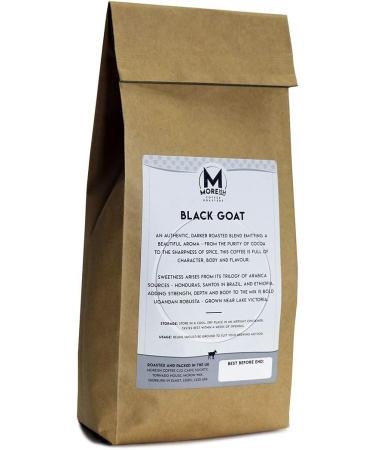 Moreish Black Goat - Dark Roast Ground Coffee 1kg | Filter/Cafetiere Grind - Buy Online on SooperMarket.com