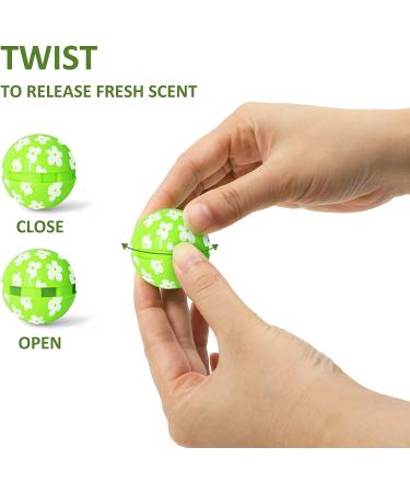 Sneaker & Shoe Deodorizer Balls - Fresh Jasmine Scent - 6 Pack - Buy Online on SooperMarket.com