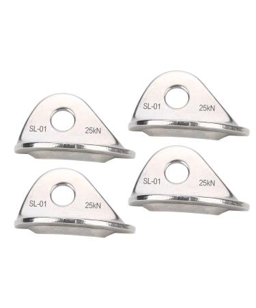 Lantuqib climbing bracket climbing anchors easy to wear 4-part climbing accessories light large load-bearing capacity for drill exploration for quick descent