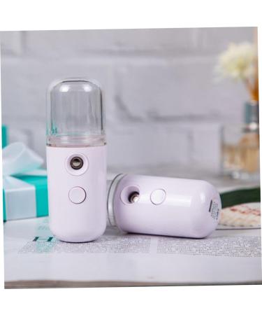 HAPINARY 3 Pcs Mini Humidifier Handheld Humidifiers Clipper Guard Holder Nanometer Sprayer Portable White - Buy Online on SooperMarket.com